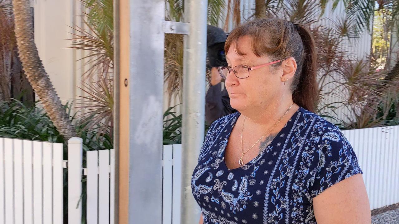 Deborah Karen Mason, 50, and her son Joshua Gary Mason, 23, allegedly tried to cover up a fatal hit and run by burying 50-year-old grandmother Kumanjayi Napurrurla Dixon in an unmarked grave on Monday May 30. Deborah appeared in Darwin Local Court on Wednesday August 17.