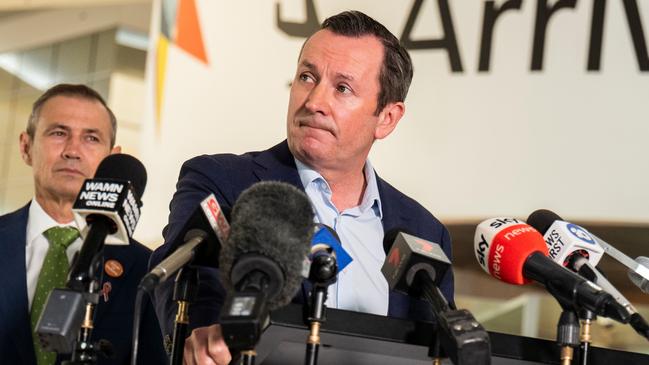WA Premier Mark McGowan. Picture: Tony McDonough