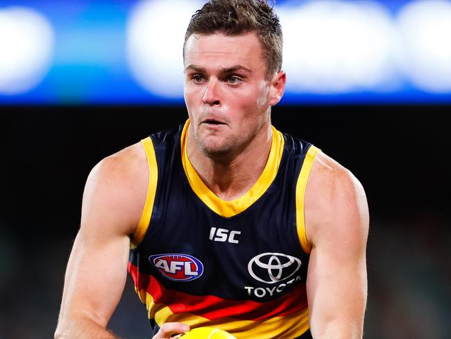 What can the Crows expect to get in return if Brad Crouch leaves in free agency. Picture: Getty Images