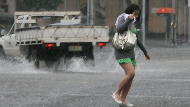 Thunderstorms could hit Melbourne today. File picture: Michael Potter