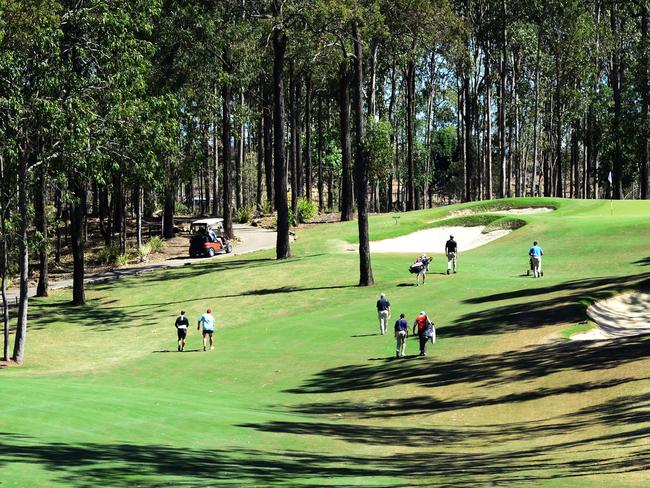 Brookwater Golf and Country Club. Photo: David Nielsen / The Queensland Times