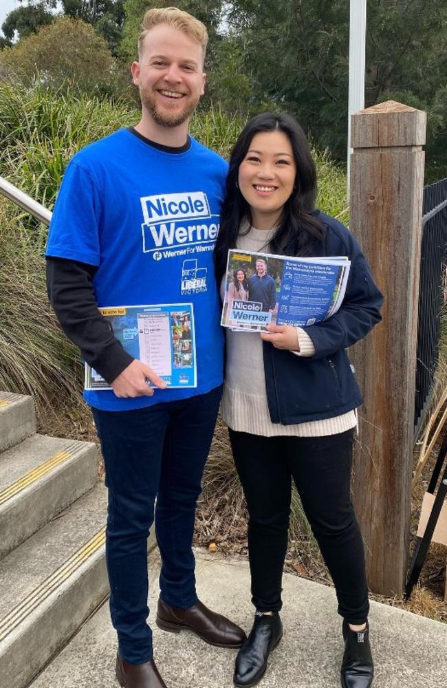 Fraser and Nicole Werner. Picture: Supplied