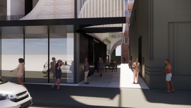 Artists impressions of the complex at 31-37 Hall St. Image: MHN