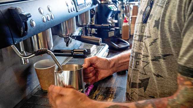 BONUS: Giving up one coffee a day could help your mortgage. Picture: Trevor Veale