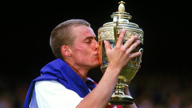 Lleyton Hewitt won the singles title in 2002. Picture: Getty