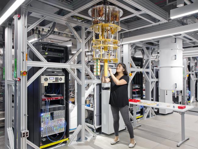 IBM Quantum scientist Dr Maika Takita in the Thomas J Watson Research Center in New York State. Picture: Connie Zhou for IBM