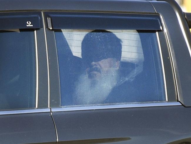 Abdul Nacer Benbrika leaving Barwon Prison in December 2023. Picture: Andrew Henshaw