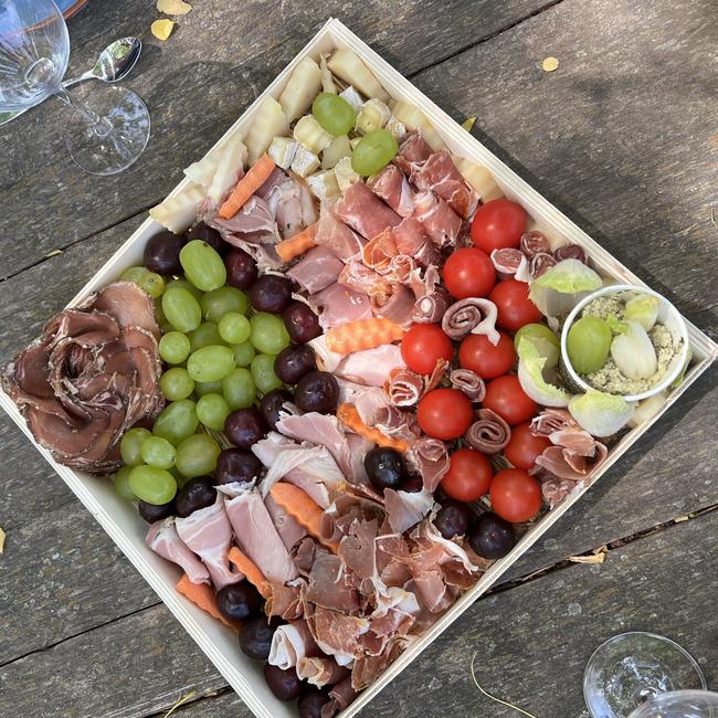 Picnic at Chateau de Beaupre. Picture: Paola Totaro