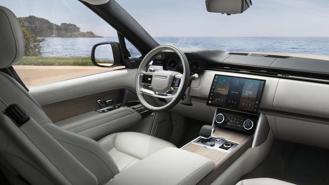 The interior has a clean look, and can be had with high-end sustainable materials.