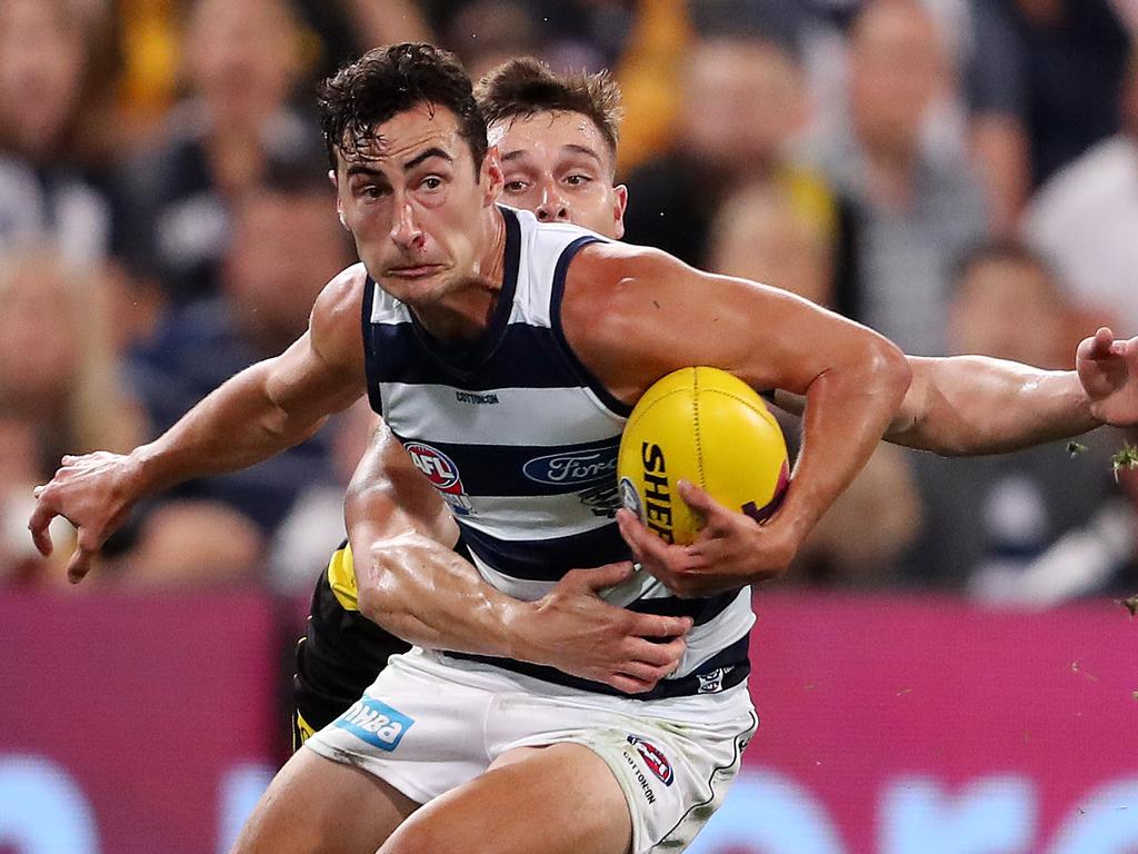 Sam Simpson concussion: Geelong Cats long return | The Courier Mail