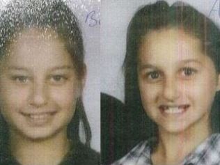 Aruba, 12, and Bushra, 14, were last seen at a home on Calvert Road in Little River, about 50km south-west of Melbourne, at about 2am on July 36. Picture: Victoria Police