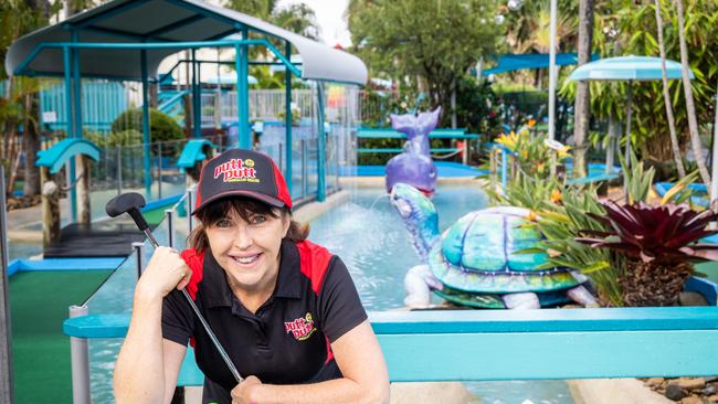 Collette Harvey at Putt Putt Mermaid