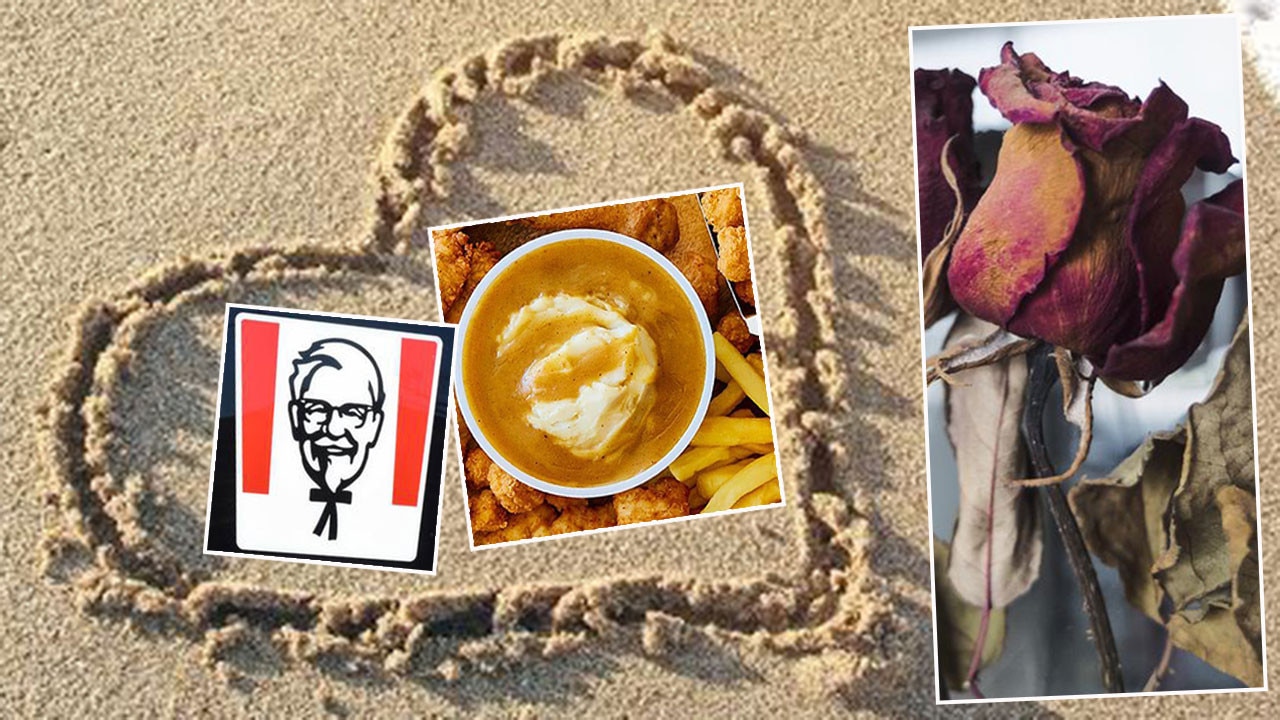 When you get to dip your chips in someone else's potato and gravy, that's not a euphemism … it's love. Pictures: Supplied