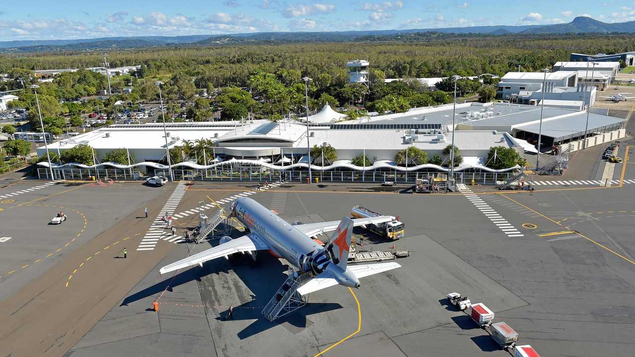 Sunshine Coast Airport. Picture: Warren Lynam