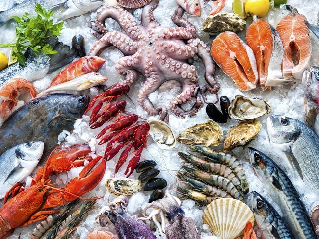 Shoppers will be able to buy fresh seafood and then have it cooked in one of the upper-level restaurants. Pic: iStock