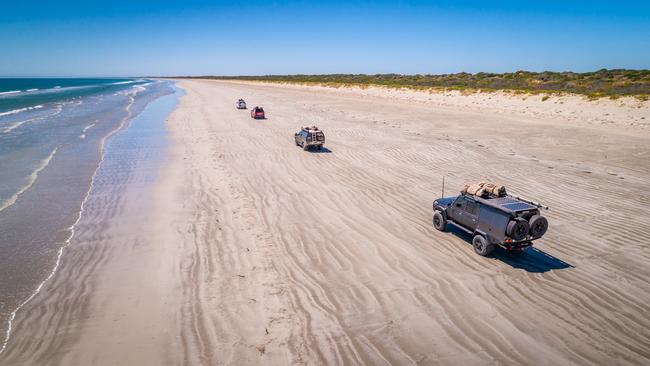 Long Beach on the Limestone Coast near Robe. Picture: SA Tourism Commission