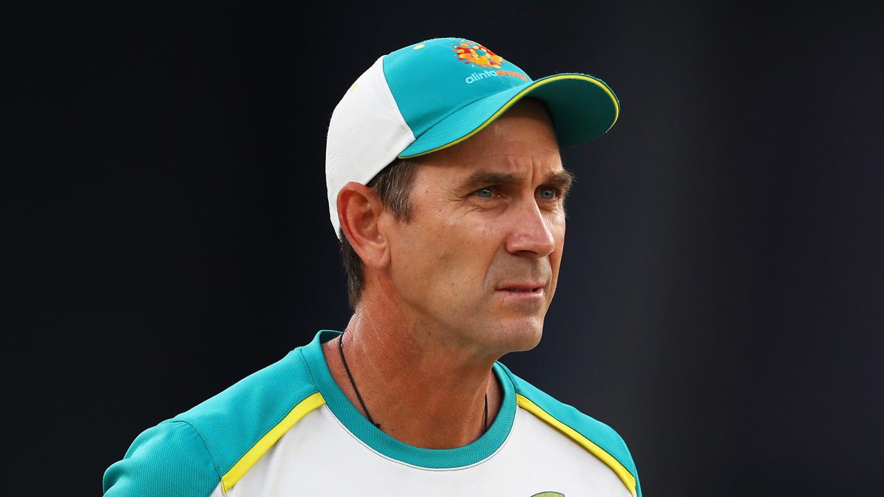 Justin Langer had some key advice. (Photo by Matthew Lewis-ICC/ICC via Getty Images)