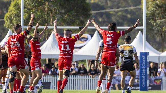 Men's Koori Knockout grand final, Walgett Aboriginal Connection vs Wiradjuri Aboriginal Rivers. Picture: Andrea Francolini