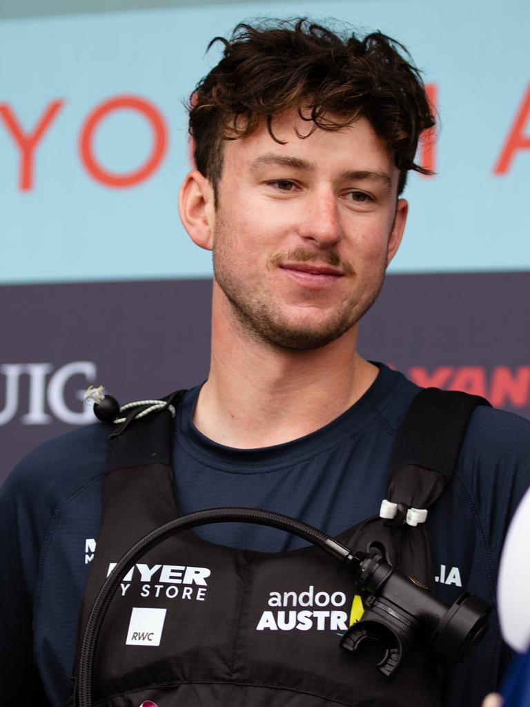 Jack Ferguson at the Youth America's Cup.