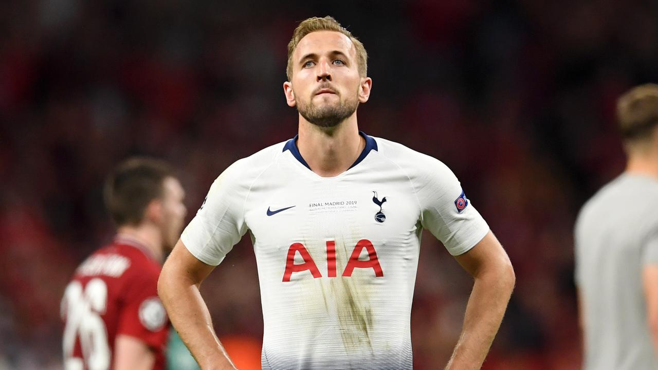 The taunt was directed at Spurs star Harry Kane. (Photo by Matthias Hangst/Getty Images)