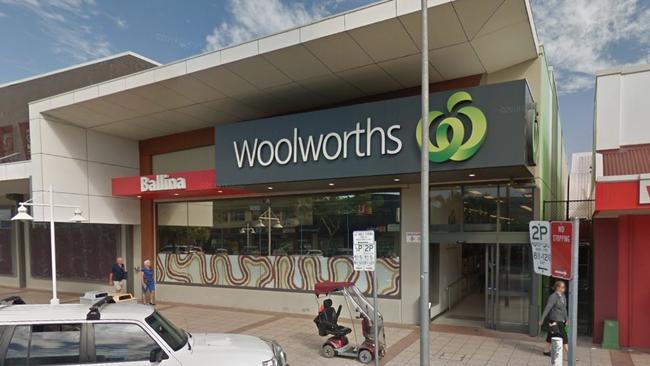 Ballina Woolworths. Picture: Google Maps.