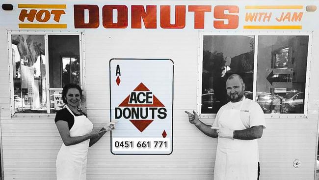 The hot jam doughnuts from Ace Donuts are a hit.