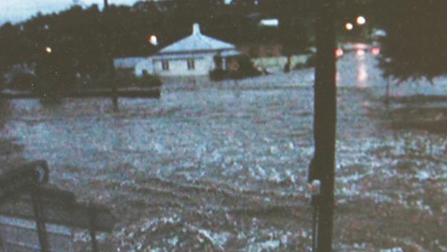 The tiny town of Molong in central NSW was devastated by floods on Sunday.