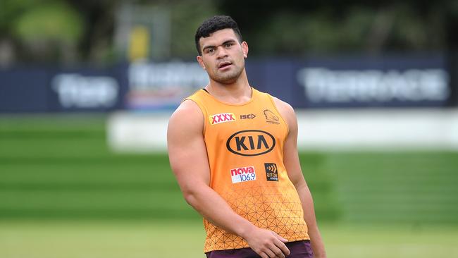 David Fifita has told Broncos teammates he is off to the Titans. Picture: NewsWire.