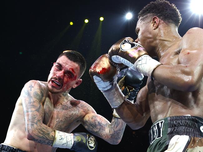 The first fight failed to live up to the hype, but the second was all fireworks. Picture: Mikey Williams/Top Rank Inc/Getty Images