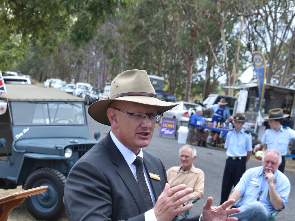 Federal shadow minister for Veteran's Affairs Shayne Neumann was one of the guest speakers at the event