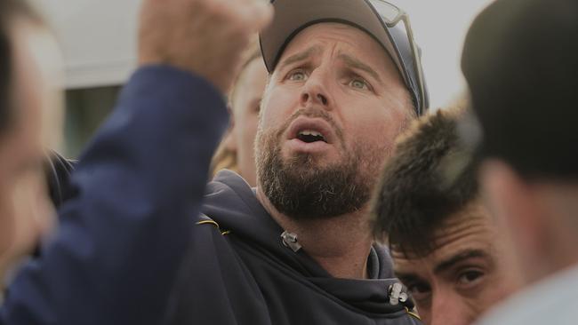 First-year Somerville coach Chris Gamble has got his side into a grand final. Picture: Valeriu Campan