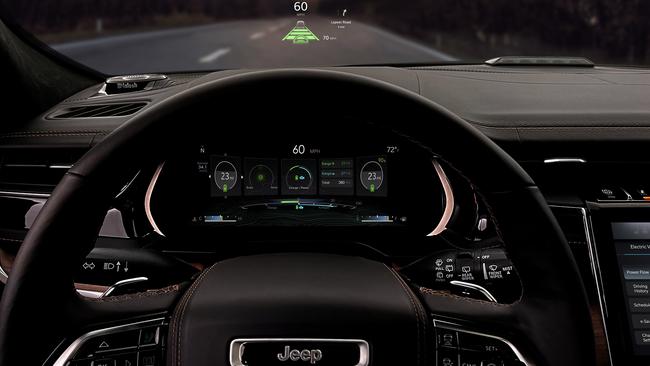 The next-generation Grand Cherokee will have a hi-tech interior.