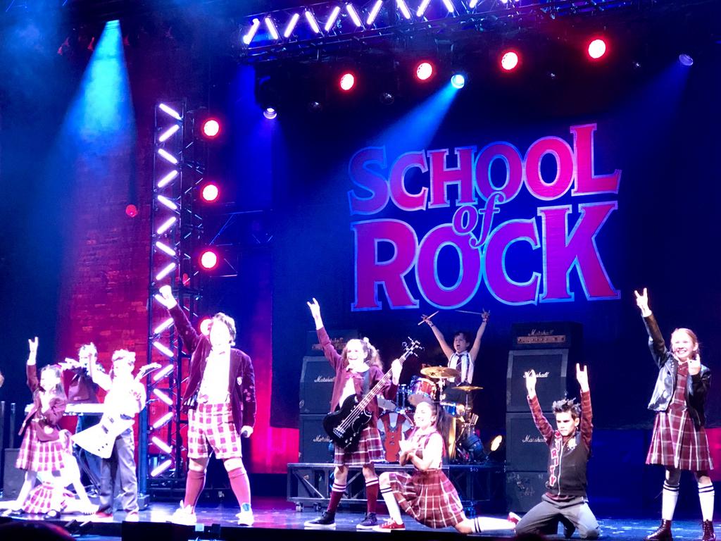 Sam Jones stars in School of Rock The Musical | Daily Telegraph