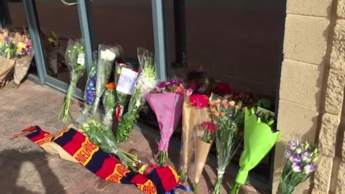 Flowers laid at AAMI Stadium for Phil Walsh