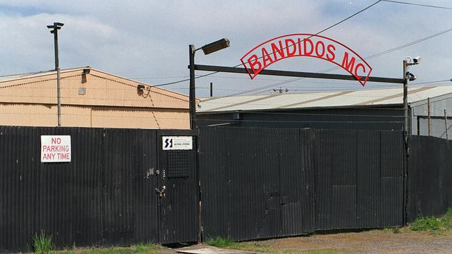 The Bandidos headquarters at Ballarat.