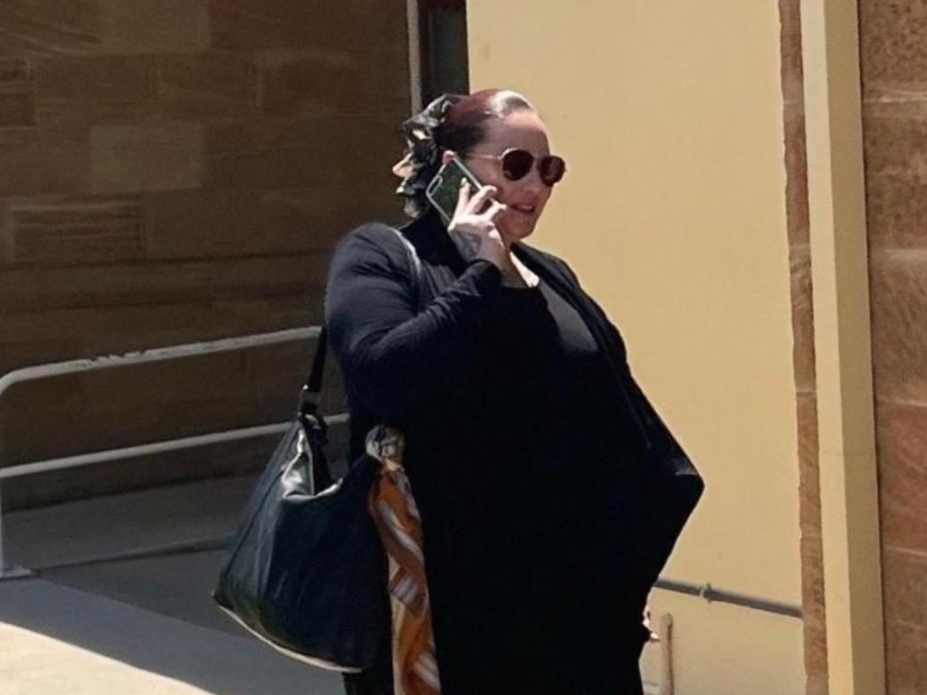 Rebecca Louise Green outside Warwick Magistrates Court, October 16 2023