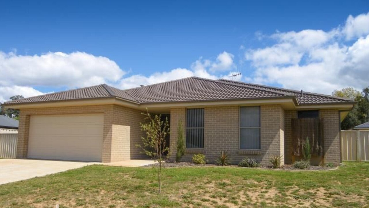 Her first investment was this house in regional NSW.