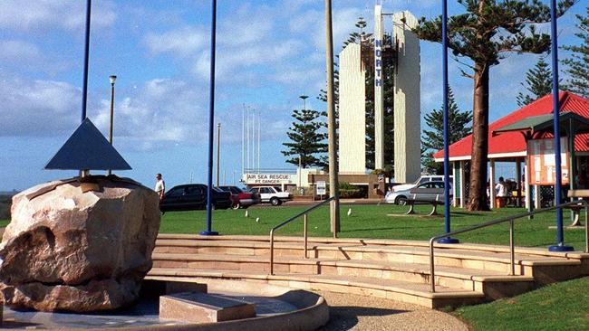 The memorial to the hospital ship Centaur at Point Danger, Coolangatta. Queensland/Queensland