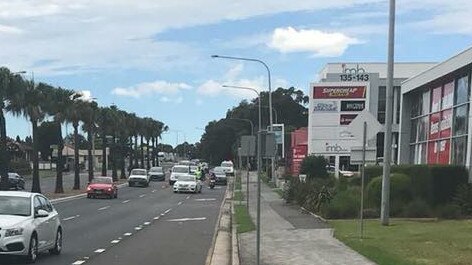 Jackson Topine turned into a cul-de-sac metres before a stationary breath testing site in Fairy Meadow. Picture: Facebook