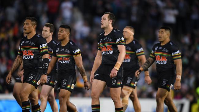 Penrith have dropped two crucial games on the trot. AAP Image/Joel Carrett.