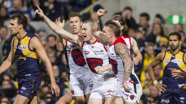 Finals are that way ... and Melbourne looks headed there. Picture: AAP