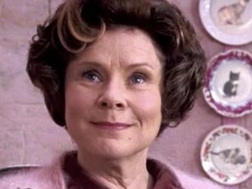 Professor Dolores Umbridge from the movie Harry Potter And The Order of The Phoenix played by actress Imelda Staunton. Supplied