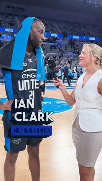 Ian Clark chats after CG43’s 450th