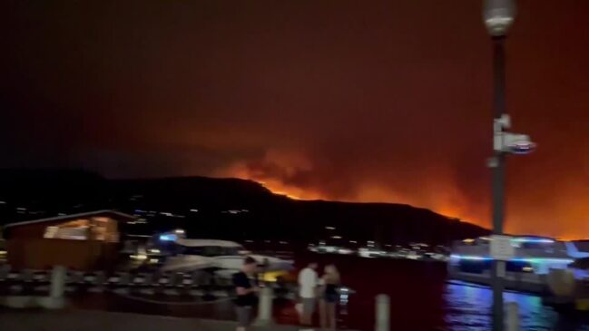 Wildfire flames surround Canada’s Kelowna | news.com.au — Australia’s ...