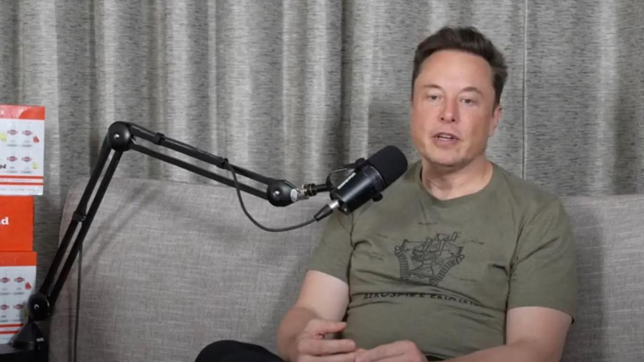 Elon Musk said he used to have a selfie problem. Picture: YouTube/Full Send Podcast