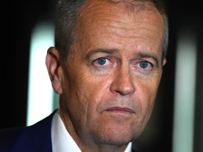 Bill Shorten (pictured) has narrowed the gap against Malcolm Turnbull as preferred prime minister. Picture: AAP Image/Mick Tsikas