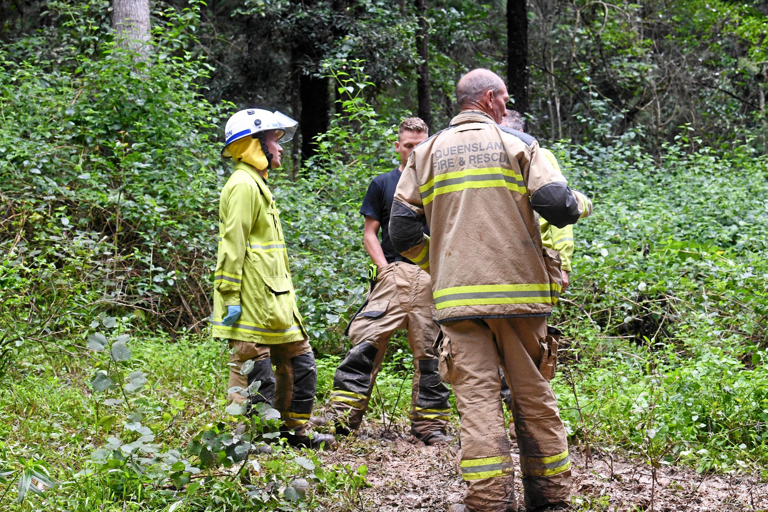 Fatal at Imbil. Picture: Troy Jegers