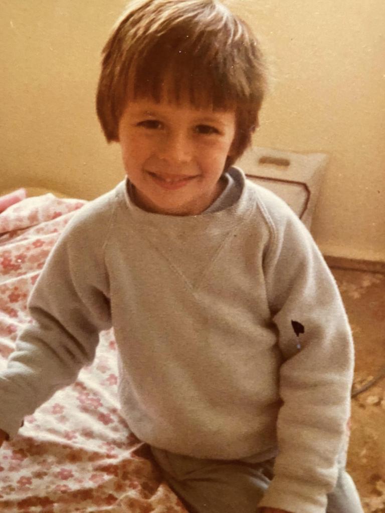A young Kobi. Picture: Kobi Simmat