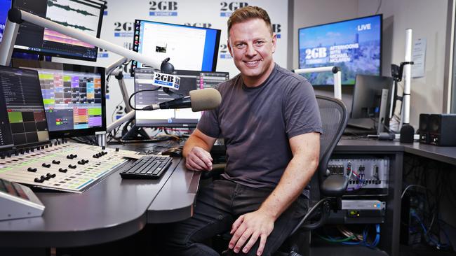 2GB radio host Ben Fordham. Picture: Sam Ruttyn.