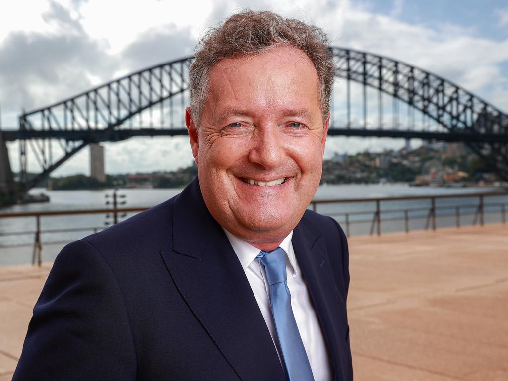 Piers Morgan at the Sky News 25th Anniversary celebration, at Bennelong Restaurant. Picture: Justin Lloyd.